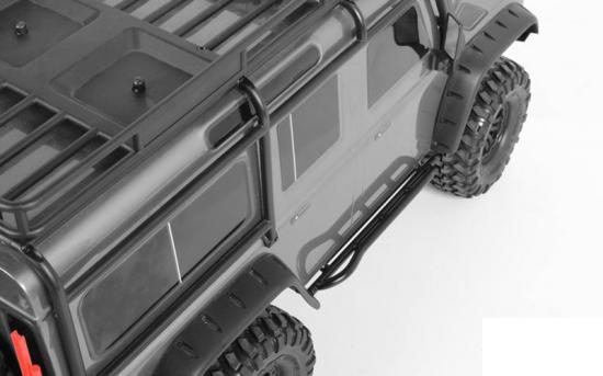 Tough Armor Steel Welded Side Sliders for Traxxas TRX-4 RC4WD