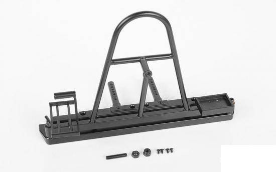 Rear Swing Away Tire Carrier Bumper for Traxxas TRX-4 RC4WD