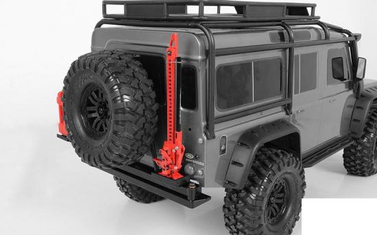 Rear Swing Away Tire Carrier Bumper for Traxxas TRX-4 RC4WD