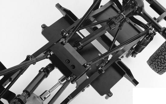 (O/D TC) Lower 4 Link Mount w/ Battery Tray for Gelande II RC4WD — image 3 of 7