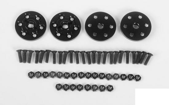 Narrow Stamped Steel Wheel Pin Mount 6-Lug RC4WD