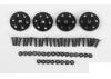 Narrow Stamped Steel Wheel Pin Mount 6-Lug RC4WD