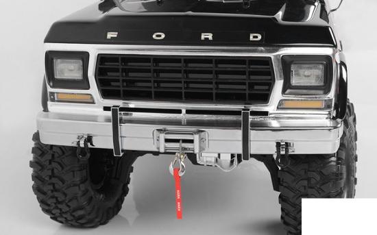 RC4WD Tough Armor Metal Stock Front Bumper for TRX4 Bronco RC4WD — image 2 of 7