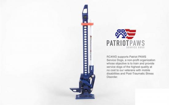 RC4WD 1:10 Hi-Lift Patriot Edition Jack RC4WD
