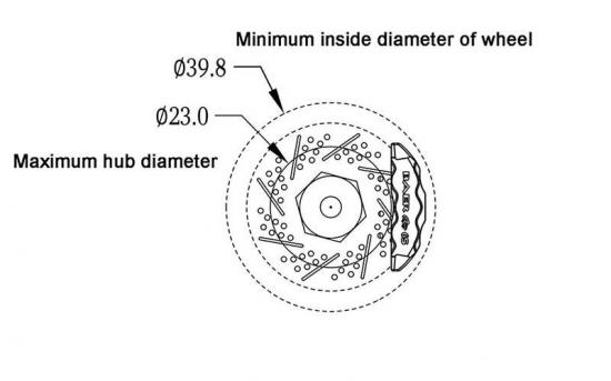 RC4WD Baer Brake System Rotor Set (2.2 /1.9 ) RC4WD &mdash; image 3 of 6