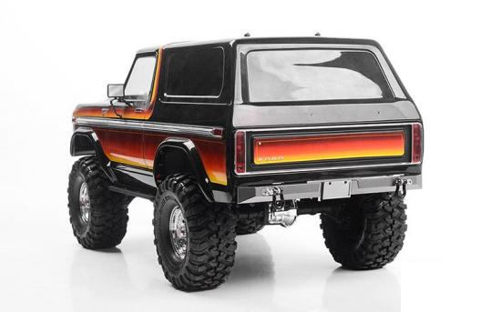 RC4WD Tough Armor Rear Bumper for Traxxas TRX-4 (Gunmetal) RC4WD