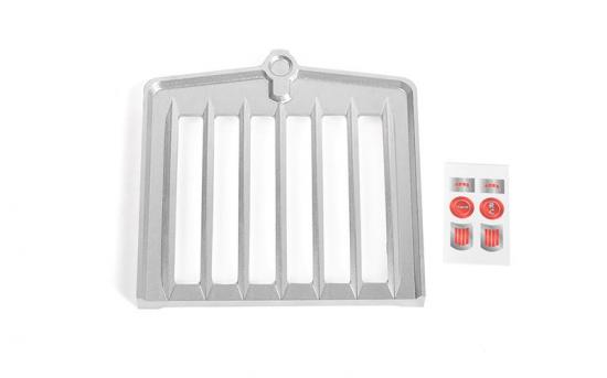 RC4WD Smokey Billet Front Grille for Tamiya King / Grand Hauler (Silver) RC4WD