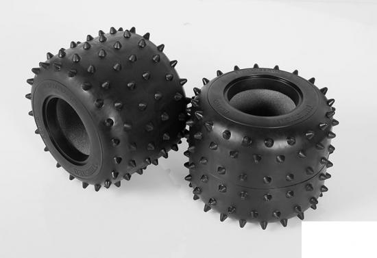 RC4WD Twisted Monster Truck Spiked Tire for Tamiya Clod