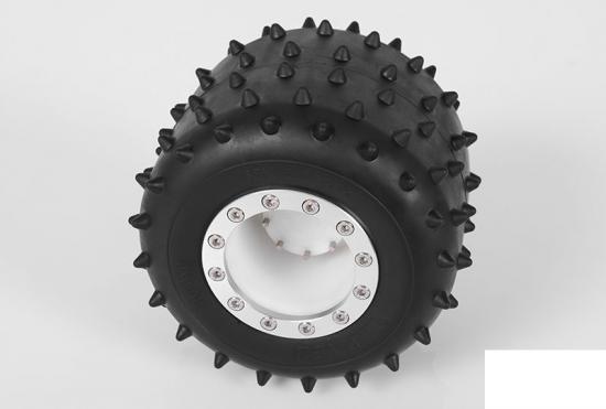 RC4WD Twisted Monster Truck Spiked Tire for Tamiya Clod