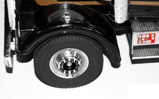 RC4WD Diesel Front Semi Truck Stamped Beadlock Wheels (Chrome) (Pair)