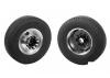 RC4WD Diesel Front Semi Truck Stamped Beadlock Wheels (Chrome) (Pair)