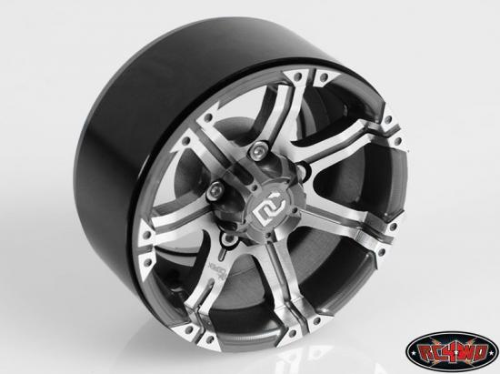 RC4WD Dick Cepek Gun Metal 7 1.9 Internal Beadlock Wheels