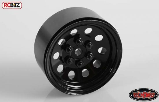 RC4WD Pro10 1.9 Steel Stamped Beadlock Wheel (Black)