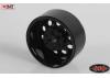 RC4WD Pro10 1.9 Steel Stamped Beadlock Wheel (Black)