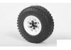 RC4WD Stamped Steel 1.0 Stock Beadlock Wheels (White) (4)