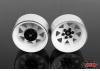 RC4WD 6 Lug Wagon 2.2 Steel Stamped Beadlock Wheels (White)