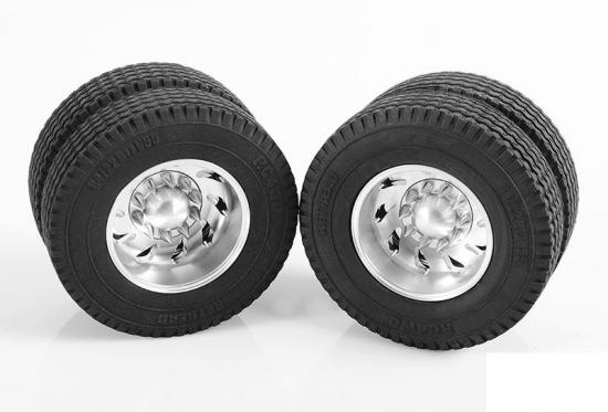 RC4WD Force Directional Semi Rear Wheels w/Spiked Caps