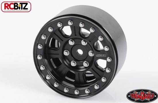 RC4WD Raceline Monster 1.9 Beadlock Wheels (All Black)