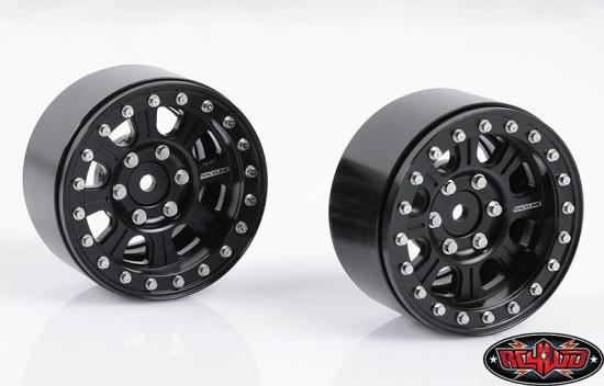 RC4WD Raceline Monster 1.9 Beadlock Wheels (All Black)