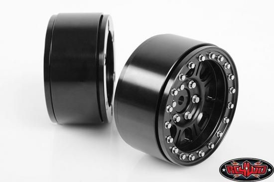 RC4WD Raceline Monster 1.9 Beadlock Wheels (All Black)