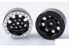 RC4WD Raceline Monster 1.9 Beadlock Wheels (Black/Silver)