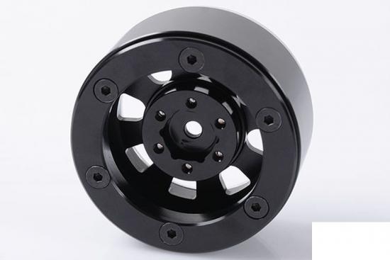 RC4WD Raceline Monster 1.9 Beadlock Wheels (Black/Silver) &mdash; image 3 of 7