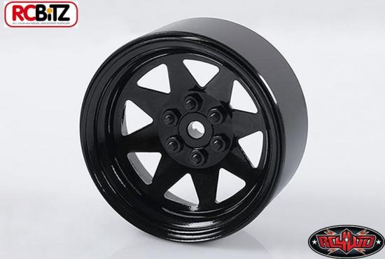 RC4WD 6 Lug Wagon 2.2 Steel Stamped Beadlock Wheels (Black)