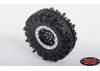 RC4WD Raceline Monster 2.2 Beadlock Wheels (Black/Silver)