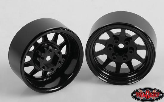 RC4WD OEM Stamped Steel 1.9 Beadlock Wheels (Black)