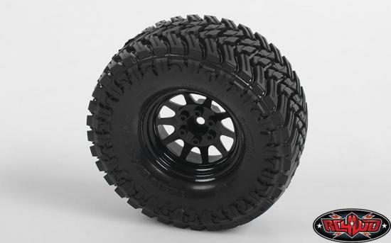 RC4WD OEM Stamped Steel 1.9 Beadlock Wheels (Black)