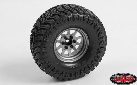 RC4WD OEM Stamped Steel 1.9 Beadlock Wheels (Plain)