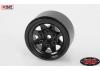 RC4WD Stamped Steel 1.0 Stock Beadlock Wheels (Black) (4)