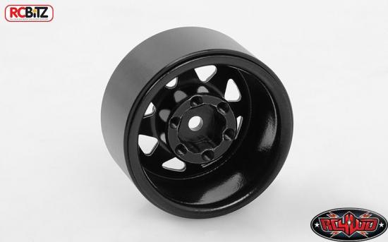 RC4WD Stamped Steel 1.0 Stock Beadlock Wheels (Black) (4)