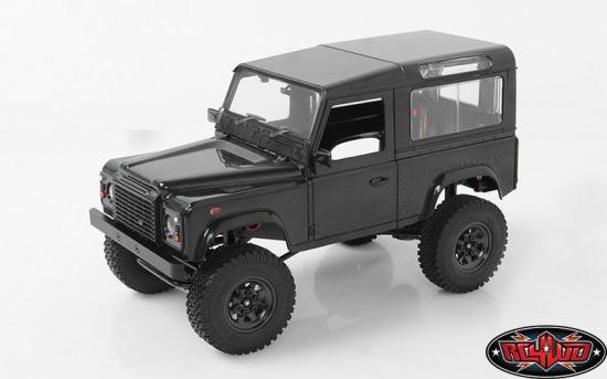 RC4WD Stamped Steel 1.0 Stock Beadlock Wheels (Black) (4)
