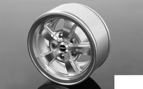 RC4WD Mickey Thompson Street Comp SC-5 1.9 Beadlock Wheels (Hyper Silver)