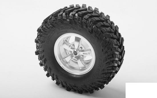 RC4WD Mickey Thompson Street Comp SC-5 1.9 Beadlock Wheels (Hyper Silver)