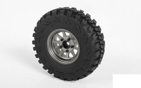 OEM Stamped Steel 1.55 Beadlock Wheels (Plain)