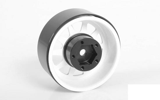 OEM Stamped Steel 1.55 Beadlock Wheels (White) &mdash; image 4 of 7