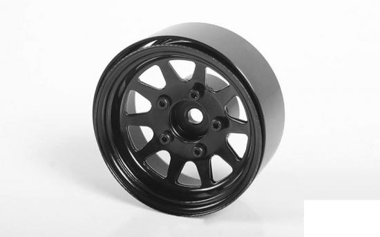 OEM Stamped Steel 1.55 Beadlock Wheels (Black) &mdash; image 3 of 7
