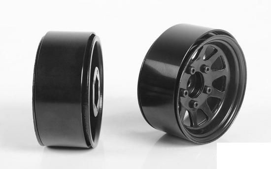 OEM Stamped Steel 1.55 Beadlock Wheels (Black) &mdash; image 4 of 7