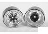 RC4WD Stamped Steel 1.0 Stock Beadlock Wheels (Chrome) (4)