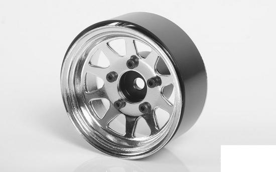 OEM Stamped Steel 1.55 Beadlock Wheels (Chrome) — image 6 of 7