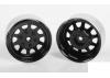 RC4WD Stamped Steel 1.7 Beadlock Wagon Wheels (Black) RC4WD