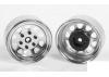 Stamped Steel 1.7 Beadlock Wagon Wheels (Chrome) RC4WD