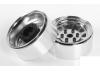 Stamped Steel 1.7 Beadlock Wagon Wheels (Chrome) RC4WD