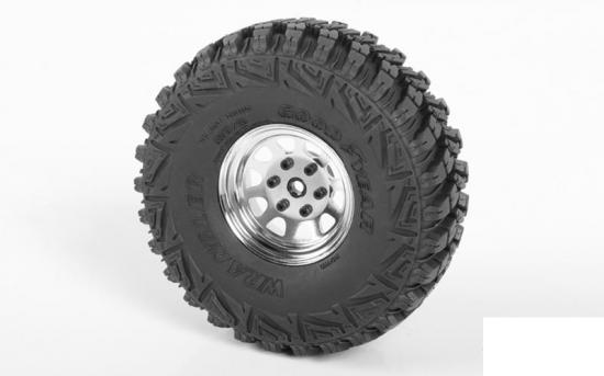 Stamped Steel 1.7 Beadlock Wagon Wheels (Chrome) RC4WD — image 3 of 7