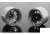Deep Dish Wagon 1.55 Stamped Steel Beadlock Wheels (Clear) RC4WD