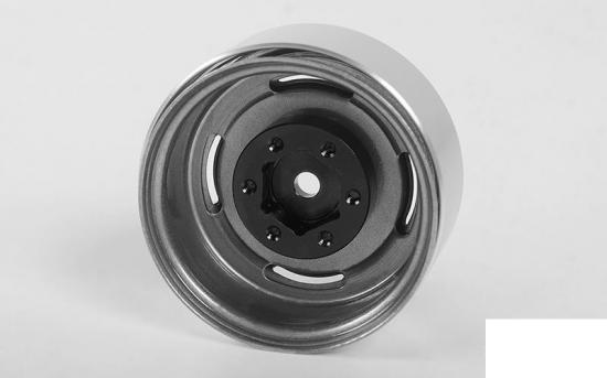 RC4WD Vintage Yota 6 Lug Stamped Steel 1.55 Beadlock Wheels (Clear) RC4WD