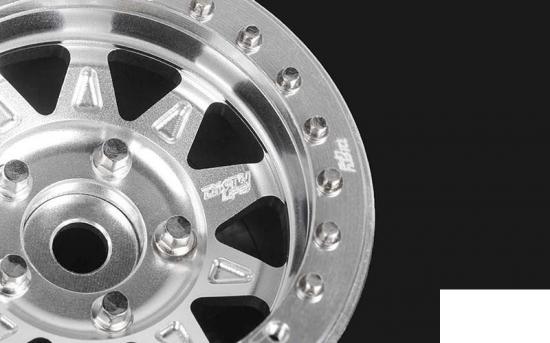 RC4WD Dirty Life RoadKill 1.7 Beadlock Wheels (Silver) RC4WD &mdash; image 11 of 13