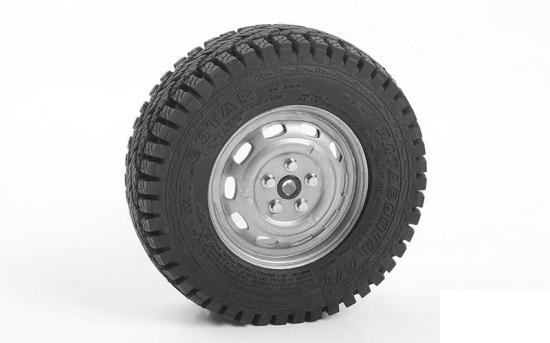 RC4WD Stamped Steel 1.7 10-Oval Hole Wheels (Plain) RC4WD — image 3 of 7